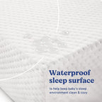 Graco Premium Crib & Toddler Mattress – GREENGUARD Gold Certified, Machine-Washable OEKO-TEX STANDARD 100 Certified Cover with Waterproof Surface, Fits Any Standard Full Size Baby Crib & Toddler Bed