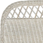 Safavieh Home Collection Sephina Antique Grey Rattan Headboard (Full)
