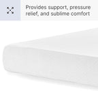 Signature Design by Ashley King Size 8 Inch Medium Firm Charcoal Gel & Green Tea Infused Memory Foam Mattress for Pressure Relief, Fiberglass Free, Mattress In A Box