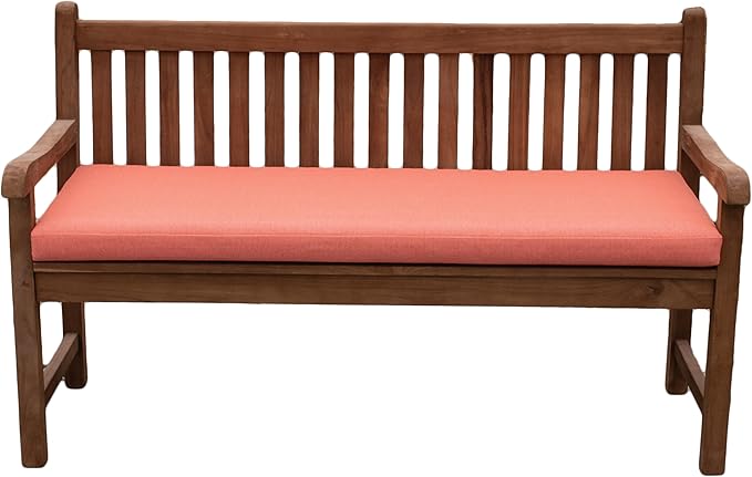 Tommy Bahama Bench Cushion, 50" X 19" X 2.5", Bamboo Bay Mango