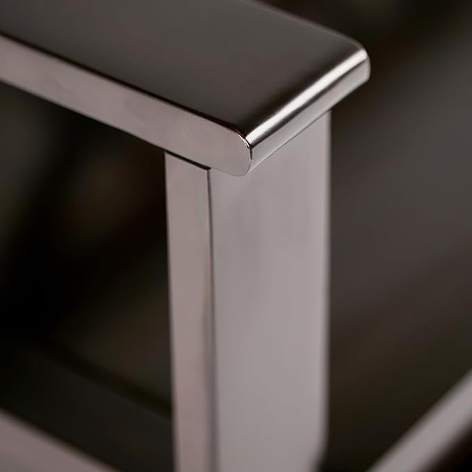 SIMPLIHOME Amherst Entryway Storage Bench - 48 inch Wide Solid Wood Hallway Seat in Hickory Brown, Transitional Bench for Entryway or Living Room with Lift-Up Lid and Spacious Storage