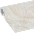 EasyLiner Peel & Stick Decor Removable Peel and Stick Wallpaper - Self Adhesive Decorative Shelf Paper for Cabinets, Walls, Resurfacing Projects - Adhesive Shelf Liner - 20in x 18ft - Taupe Marble