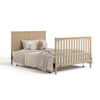 Graco Hadley 5-in-1 Convertible Crib & Changer (Driftwood) – GREENGUARD Gold Certified, Fits Standard Crib Mattress, Converts to Toddler Bed and Full Bed, 4 Adjustable Mattress Heights