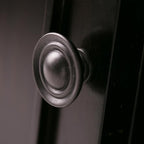 SIMPLIHOME Amherst 54-inch Wide Solid Wood TV Stand in Hickory Brown, Transitional-Style Media Console for Living Room with Adjustable Shelves and Cable Management