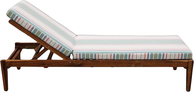 Tommy Bahama Chaise Cushion, 23" X 75" X 2.5", Bandeau Pastel
