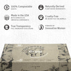 Grab Green Stoneworks Laundry Detergent Pods and Dryer Sheet Bundle, 50 Count Pods and 80 Dryer Sheets, Birch Branch Scent, Plant and Mineral Based Laundry Care Set