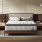 Twin Mattress 12 Inch, 5-Zone Deep SLEEP Firm Mattress with Extra Lumbar & Shoulder Support, Hotel Collection Hybrid Single Mattresses Pain Relief - Fiberglass Free & No Odor -365 Night Trial