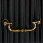 SAFAVIEH Home Collection Hanaka Black 1-Drawer Console Table