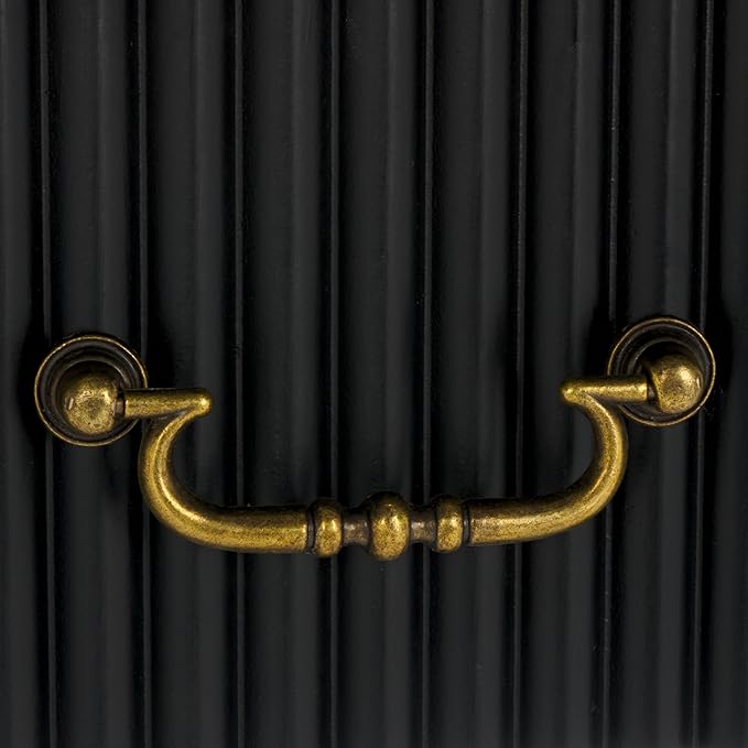 SAFAVIEH Home Collection Hanaka Black 1-Drawer Console Table