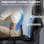 400lbs Executive Office Chair with Flip up Arm,Ergonomic Big and Tall Computer Desk Chairs,Breathable PU Leather Chair with Adjustable Lumbar Support,High Back Ofiice Chair with Pocket Spring Cushion