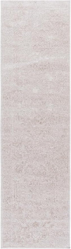 SAFAVIEH Reflection Collection Runner Rug - 2'3" x 14', Cream & Ivory, Non-Shedding & Easy Cleaning, Ideal for Living Room, Bedroom (RFT665D)