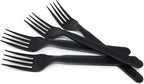 Compostable Heavyweight Disposable Forks - 100 Count CPLA Forks - Eco Friendly Compostable Forks Made from Cornstarch