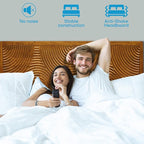 Acacia Harmony King Platform Bed Frame – Solid Rubber Wood, Caramel Finish, Mid-Century Modern Design, Unique Circular Wood Grain, 800lbs Capacity, No Box Spring Needed, Easy Assembly
