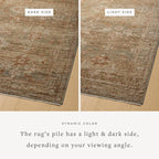 Loloi Magnolia Home by Joanna Gaines Junie Collection JUE-03 Spice/Multi 2'-7" x 10'-0", .38 Pile Height, Runner Rug