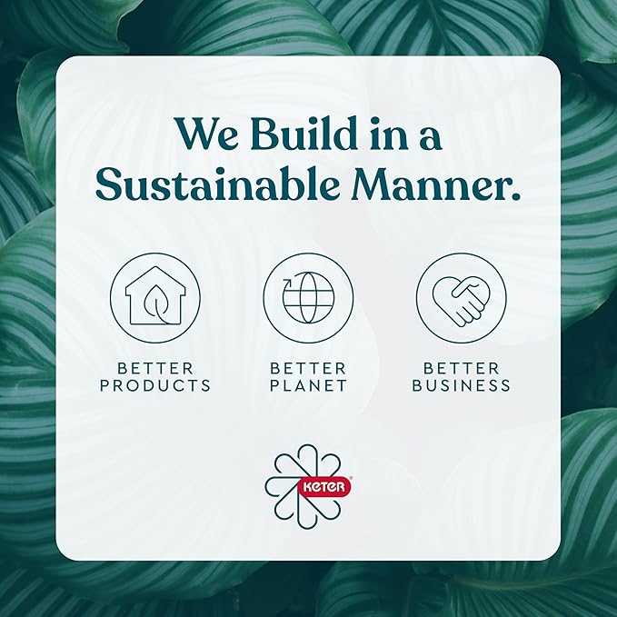 Keter Solana 70 Gallon Storage Bench Deck Box for Patio Storage, Front Porch Decor and Outdoor Seating – Perfect to Store Garden Tools and Pool Floats, Graphite