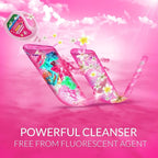 Liquid Laundry Detergent, 3-In-1 Effective Washing Technology, Highly Concentrated with Natural Floral Scent, Long-Lasting Freshness - 67.6 fl Oz, Pack-2