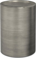 SIMPLIHOME Corbin Industrial 16 Inch Wide Metal Side Table in Antique Silver, Fully Assembled, For the Living Room and Bedroom