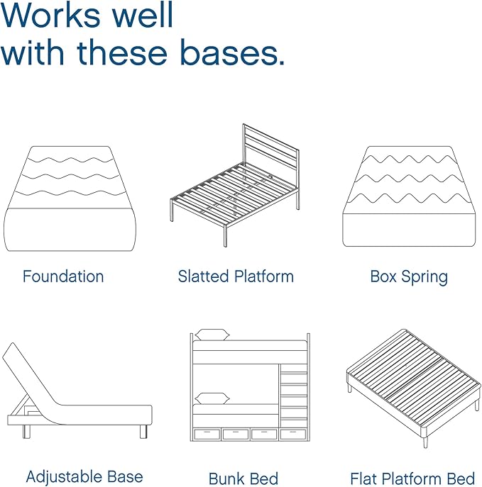 COOL GEL 10 Inch King Mattress Memory Foam Medium Firm, King Size Memory Foam Mattress Cooling, Made in The USA, 10" Depth with Pressure Relief, CertiPUR-US Certified No Fiberglass, CoolGel Bed