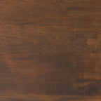 SIMPLIHOME Millbury Drum Coffee Table - 36 inch Wide Solid Mango Wood Round Living Room Table in Walnut Brown, Contemporary Cocktail Table for Family Room or Lounge with Large Surface, Assembled