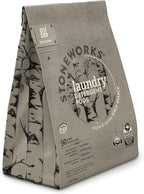 Grab Green Stoneworks Laundry Detergent Pods, 100 Count, Birch Branch Scent, Plant and Mineral Based, Cleans Deeply, Eliminates Odors, Fights Stains,