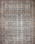 Loloi Amber Lewis Georgie Collection GER-10 Moss/Bark 7'-6" x 9'-6", .19" Pile Height, Area Rug