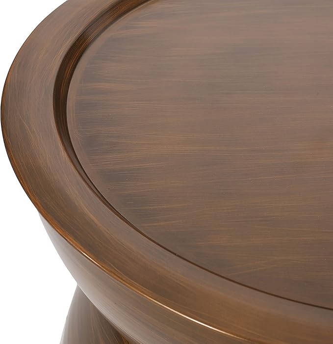Christopher Knight Home Minkler Coffee Table, Brushed Antique Bronze