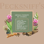 Pecksniff's Re-Charge Invigorating 3-Wick Candle - Cinnamon & Ginger Aroma, Premium Quality Wax, 283g, Long-Lasting Scent for Focus and Energy