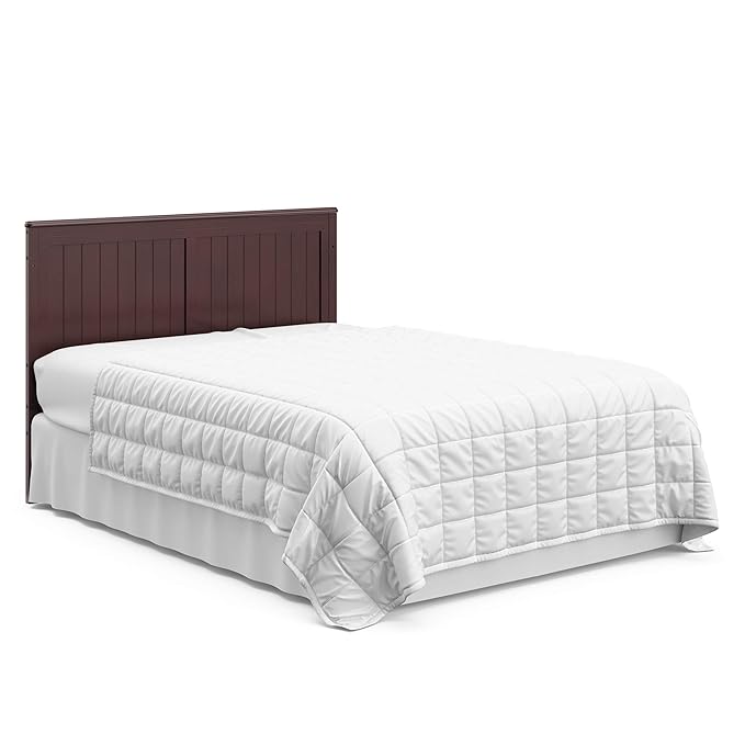 Graco Hadley 5-in-1 Convertible Crib with Drawer (Espresso) – GREENGUARD Gold Certified, Fits Standard Crib Mattress, Converts to Toddler Bed, Daybed and Full Bed, 4 Adjustable Mattress Heights