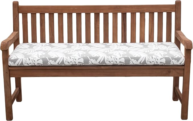 Tommy Bahama Bench Cushion, 48" X 16" X 2.5", Tropical Chrome