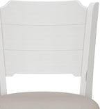Hillsdale Clarion Wood Swivel Stool, Counter Height, Sea White