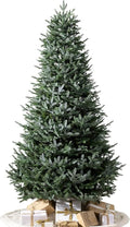 Balsam Hill European Silver Fir - Elegant Artificial Christmas Tree with True Needle Foliage Available Unlit or with LED Clear Lights, Unlit, 8'