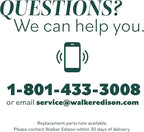 Walker Edison Sedalia Modern Farmhouse Metal X Entry Table, 46 Inch, Grey