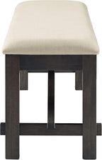 Crosley Furniture Hayden Wood Dining Bench for Entryway or Mudroom, Slate