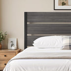 Queen Bed Frame with Headboard and Footboard, Metal Platform Bed Frame with Under Bed Storage, All-Metal Support System, No Box Spring Needed, Easy Assembly,Vintage Grey