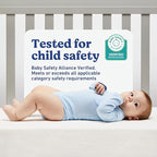 Graco Premium Crib & Toddler Mattress – GREENGUARD Gold Certified, Machine-Washable OEKO-TEX STANDARD 100 Certified Cover with Waterproof Surface, Fits Any Standard Full Size Baby Crib & Toddler Bed