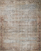 Loloi Amber Lewis Georgie Collection GER-09 Multi/Spice 8'-4" x 11'-6", .19" Pile Height, Area Rug