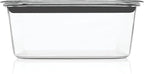 Rubbermaid Brilliance Food Storage Container, Large, 9.6 Cup | Clear | Pack of 2