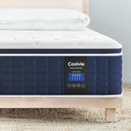 Coolvie Full Size Mattress 14 Inch, Hybrid Soft Medium Plush Mattresses with Gel Memory Foam for Adaptive Support and Pressure Relief, Cloud-Like Sleep Bed in A Box for Silent, 100-Night Trial