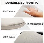 Grand patio 5-Piece Outdoor Dining Set for 4 with 1 Rectangle Expandable Table for 4-6 Person, Metal Woven Wicker Fixed Patio Chairs with Thickened Cushions for Yard, Poolside (Black)