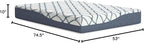 Signature Design by Ashley 10 Inch Chime Elite 2.0 Firm Green Tea Memory Foam Mattress for Cool Sleep and Pressure Relief, Full, Fiberglass Free, Mattress In A Box