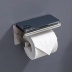 10-Piece Bathroom Hardware Kit - Brushed Finish SUS304 Stainless Steel Set, Featuring 2 x 23.6 Towel Bars, 2 Towel Rings, 2 Toilet Paper Holders & 4 Towel Hooks (Brushed Stainless) (Brushed Finish)