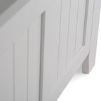 SIMPLIHOME Acadian Entryway Storage Bench - 48 inch Wide Solid Wood Hallway Seat in White, Transitional Bench for Entryway or Living Room with Lift-Up Lid and Spacious Storage