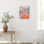 Wieco Art Canvas Print Wall Art View of Collioure 1905 by Henri Mattise Abstract Colorful Art Matisse Posters Canvas Prints for Wall and Home Office Decorations