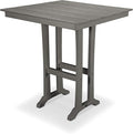 POLYWOOD® Bar Table, Slate Grey