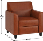 Flash Furniture HERCULES Diplomat Series Cognac LeatherSoft Chair