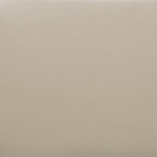 SIMPLIHOME Avalon 48 inch Wide Contemporary Rectangle Storage Ottoman Bench in Satin Cream Vegan Faux Leather, Assembled, for the Living Room, Entryway and Family Room