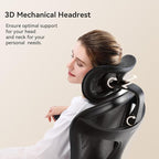 SIHOO Doro C300 Ergonomic Office Chair with Ultra Soft 3D Armrests, Dynamic Lumbar Support for Home Office Chair, Adjustable Backrest Desk Chair, Swivel Big and Tall Computer Chair Black