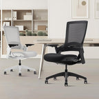 CLATINA Swivel Executive Chair, Adjustable Ergonomic Computer Chair with 3D Armrest and Lumbar Support, Mesh Backrest Task Chair for Home Office Conference Room