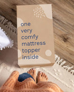 ViscoSoft 4 Inch Memory Foam Mattress Topper Twin - Select High Density Ventilated Mattress Pad - Removable Bamboo-Rayon Cover