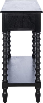 SAFAVIEH Home Collection Athena Black 2-Drawer Console Table